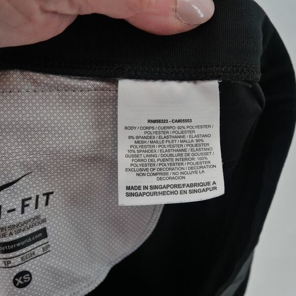 Nike Dri Fit Running Tights Leggings Capri Length Women's XS - Picture 3 of 9